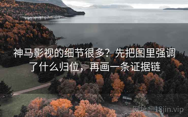 神马影视的细节很多？先把图里强调了什么归位，再画一条证据链
